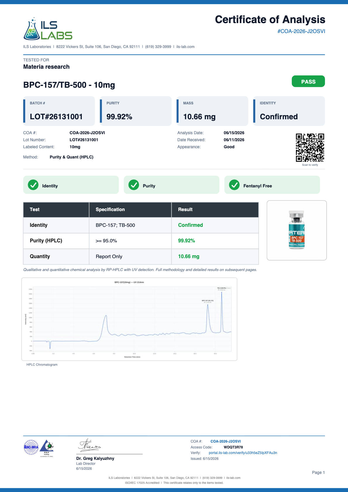 BPC-157/TB-500 10mg