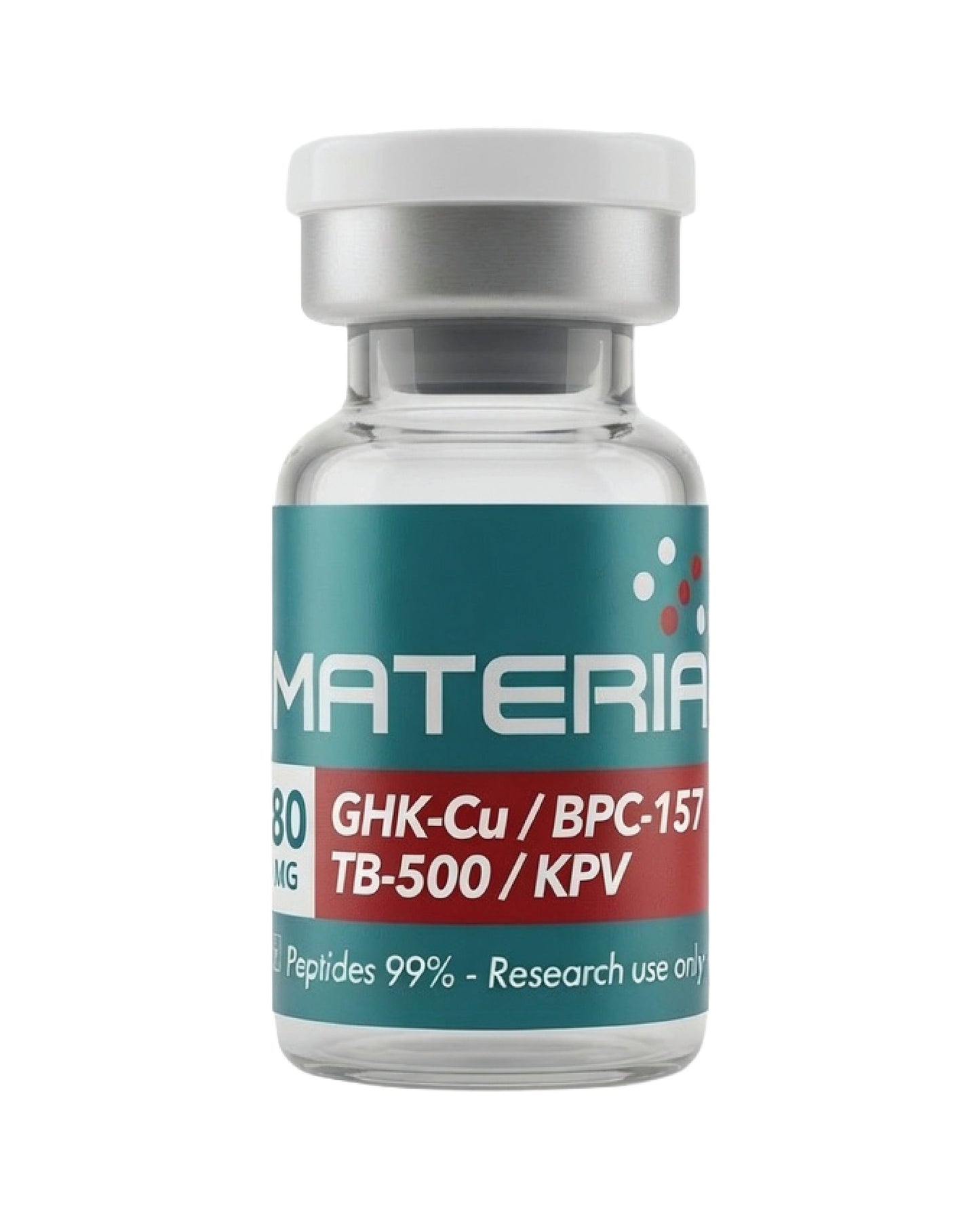 BPC-157/TB-500/GHKcu/KPV - 80mg